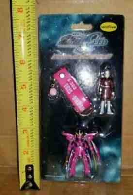 banpresto Mobile Suit Gundam SEED keychain logo keyring X303 Aegis 2003 rare