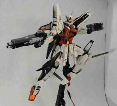 Built Painted Bandai MG Kyrios Gundam LED modded