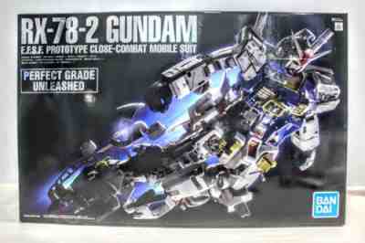 Bandai Pg Unleashed 1 60 Scale Rx-78-2 Gundam Model Kit   Perfect Grade 