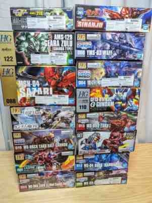 NIB Bandia Gunpla Model Kit Lot