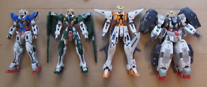 Bandai Gundam Master Grade Lot of 4 Gundam 00 Built Models