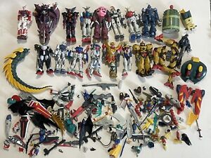 Bandai Gundam lot random figures and parts 2000 2003 Astray Red Wing Action Lot