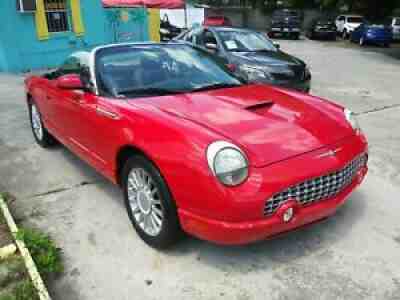 2005 ford thunderbird 50th anniversary convertible