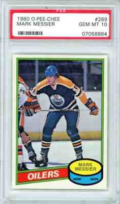 1980 O-PEE-CHEE PSA 10 Mark Messier Edmonton Oilers Hall of Fame/HOF RC Rookie