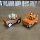 Hallmark Peanuts Gallery  Charlie Brown Car  Snow Globe 2013 VERY RARE