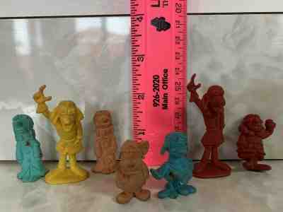 Vintage Rubber Wacky Racers Characters Cereal Premiums