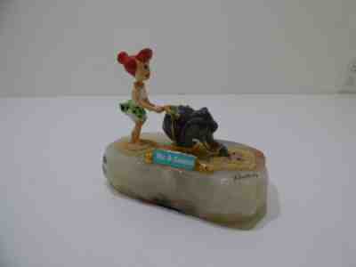 Ron Lee Wilma Flintstones Vac-A-Saurus 1991 Signed Figurine