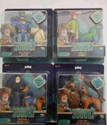 2020 Scoob! Shaggy Dynomutt Blue Falcon Scooby Doo Set of 4 New in Package Rare