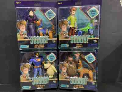 Scoob Set Of 4 Blue Falcon Scooby Shaggy Dynomutt Muttley Captain Caveman