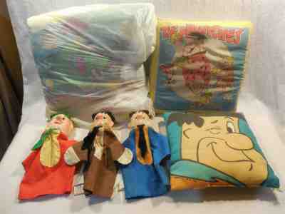 Group Lot of 37 Vintage Flintstone Items Reserved for ishizukmasash-0