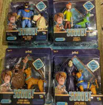 2020 Scoob! Shaggy Dynomutt Blue Falcon Scooby Doo Set of 4 WALMART EXCLUSIVE