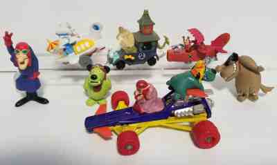 Vintage set of Hanna Barbera Wacky Racers figures Rare!!!