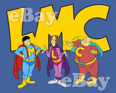 Rare! THREE ROBONIC STOOGES Cartoon TV Photo HANNA BARBERA Studios SKATEBIRDS