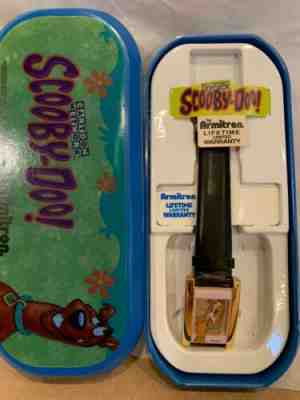 Vintage Scooby Doo 1998 Armitron Watch With Case Purple Accents, New Vintage