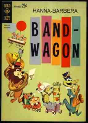 HANNA-BARBERA BAND-WAGON #1 1962 FN/VF 80 PG GIANT Gold Key SIX 1ST APPEARANCES