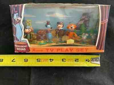 Vintage 1961 Marx Flintstones Bedrock sale Play Set 4672 PARTIAL SET