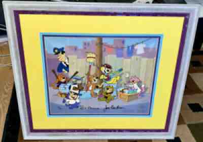 Hanna Barbera Cel Top Cat 30th Anniversary Rare Signed Animation Art Cell