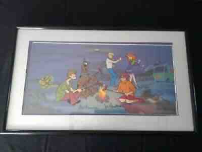 Hanna Barbera Cel A Clue For Scooby Doo Rare Signed Animation Art Edition Cell