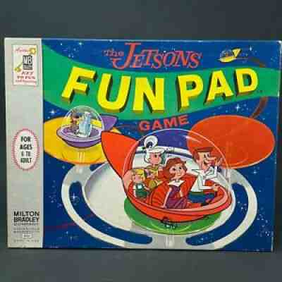 The Jetsons Fun Pad MB Game #4331 Hanna Barbara 1963 - Vintage - Rare