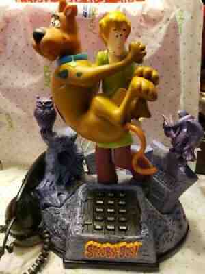 Scooby Doo Shaggy Scary Animated Talking Telephone Phone Graveyard Cemetery
