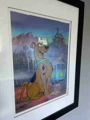 Hanna Barbera Takamoto Cel Classic Scooby Doo Rare Number 1 Edition Signed Cell