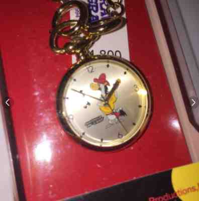 Quick Draw McGraw Pocket Watch Hanna Barbera