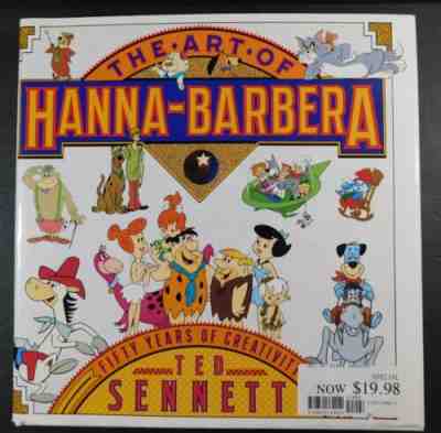 1989 First Edition The Art of Hanna-Barbera 50 Years of Creativity, Hard Cover