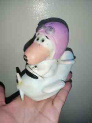 VTG HANNA BARBERA BUCKY AUGIE DOGGIE VINYL FIGURE MEXICO 70s VERY RARE