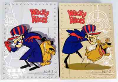 Wacky Races Vol.1 & 2 Machine Collection Hanna Barbera Heatter-Quigley 2000 Cars