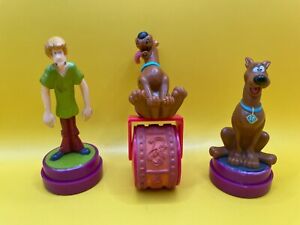 1999 Colorbok Hanna Barbera 4-4.5" Scooby Doo & Shaggy Rubber Stamp Lot- 3 items