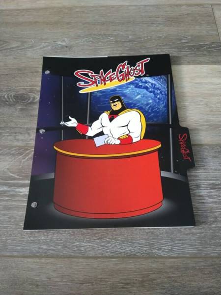 Space Ghost Cartoon Network Style Guide Loose 33 Sheets Pages 1-66