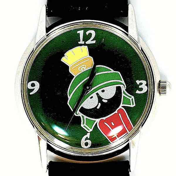 Marvin The Martian, Warner Bros Unworn Fossil Mood Changing Color Dial Watch $99