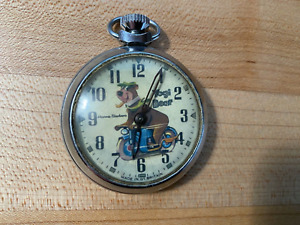 Yogi Bear Hanna-Barbera Pocket Watch