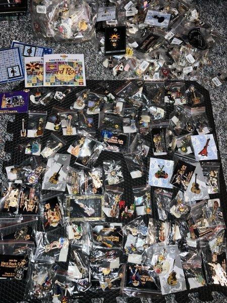 vintage hard rock cafe pin,HARD ROCK CAFE PIN COLLECTION 320 $8-$34.99 NOS Each,