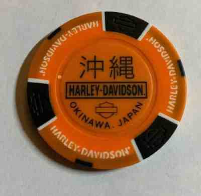 Harley-Davidson Poker Chip - Okinawa HD, Japan