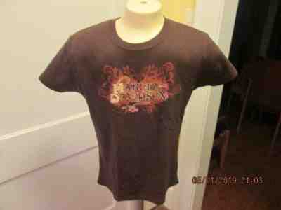 Harley Davidson Okinawa Japan Women's T-Shirt Size M  FREE SHIPPING