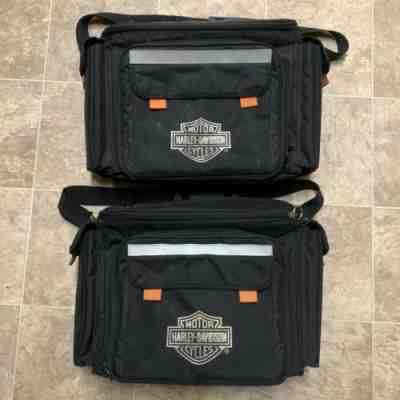 Harley-Davidson® Distressed Retro Block Metal Adult Lunch Box