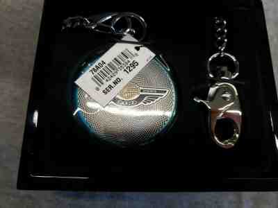 Harley Davidson 100th Anniversary Bulova Pocket Watch Limited Edition 97904-02V 