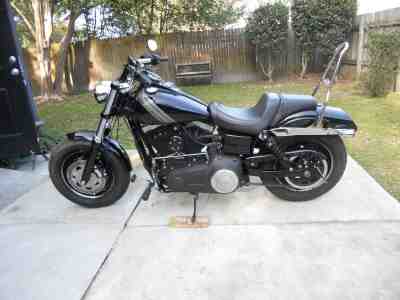 Harley Davidson Dyna Fat Bob 2014 Excellent condition, gloss black, FXDF,