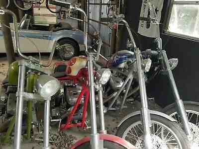 Harley Davidson rolling chasis.