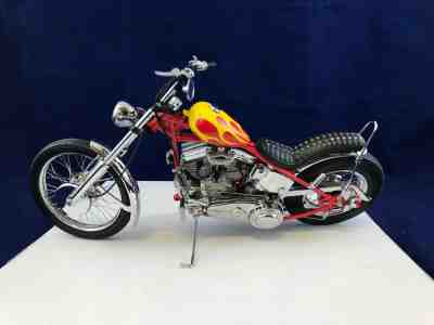 Harley Davidson Motorcycle 1969 Easy Rider Movie Billy Bike Chopper 1:10 Scale