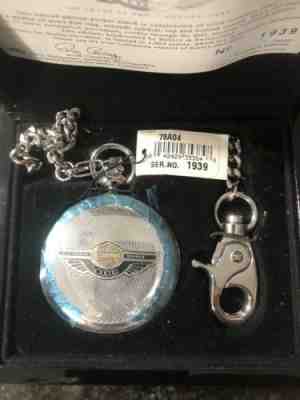 Harley Davidson 100th Anniversary Pocket watch limited collectable 1939 Of 2003