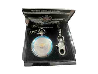 100th Anniversary Harley Davidson Bulova pocket watch.