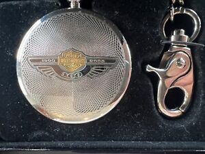 Harley-Davidson Limited Edition Bulova 100th Anniversary Pocket Watch