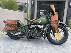 1942 harley davidson wla military