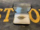Vintage Harley Black Hills Stamper Gold Jewelry Genuine Leaf Bar Shield Ring 7