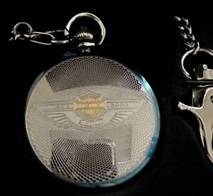 NIB Harley-Davidson 100th Anniversary Limited Edition Exclusive Pocket Watch