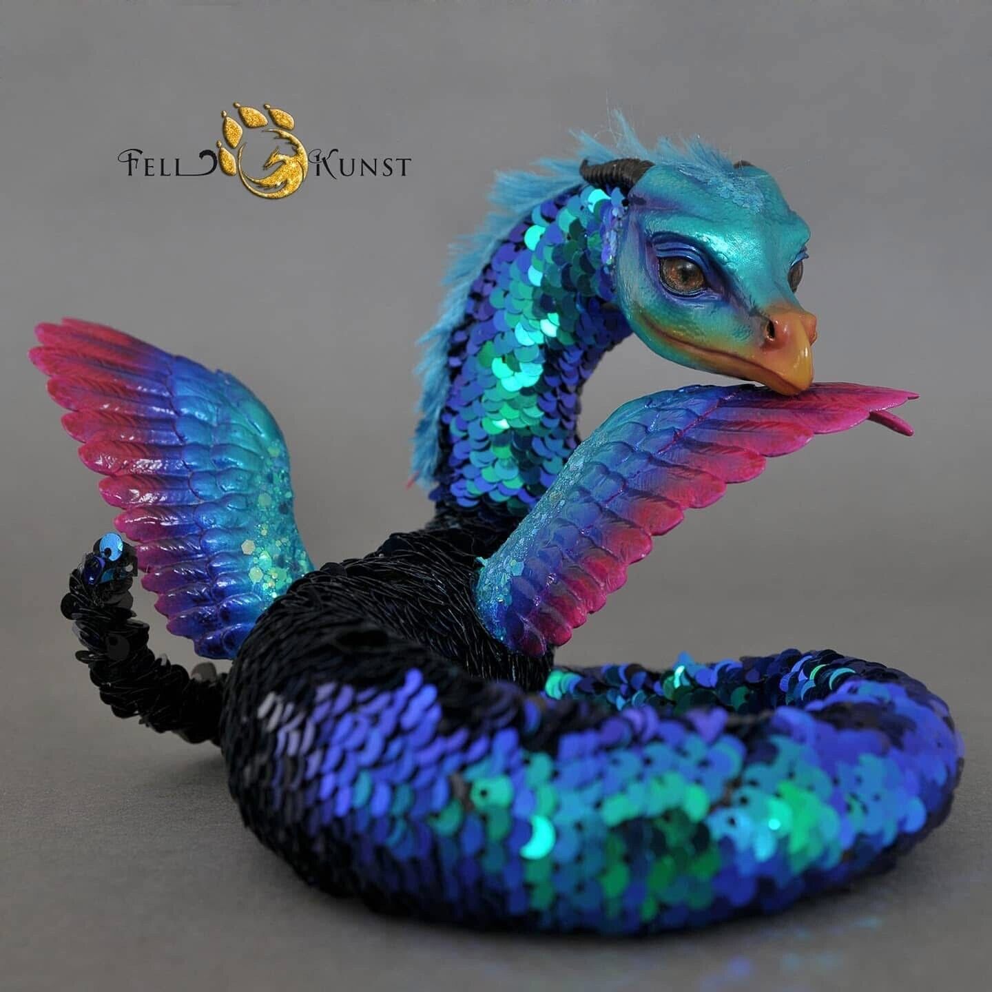 Studio Fellkunst Occamy Harry Potter Fantastic Beasts Art Doll Newt Scamander