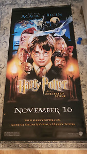 HARRY POTTER AND THE SORCERER'S STONE LARGE 8 x4 THEATER BANNER