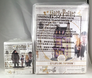 Dept 56 Lot of 2: EEYLOPS OWL EMPORIUM + WIZARDING EQUIPMENT Harry Potter D56